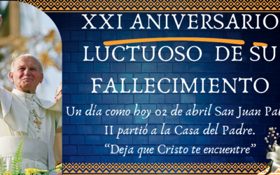 Conmemoración del fallecimiento de San Juan Pablo II